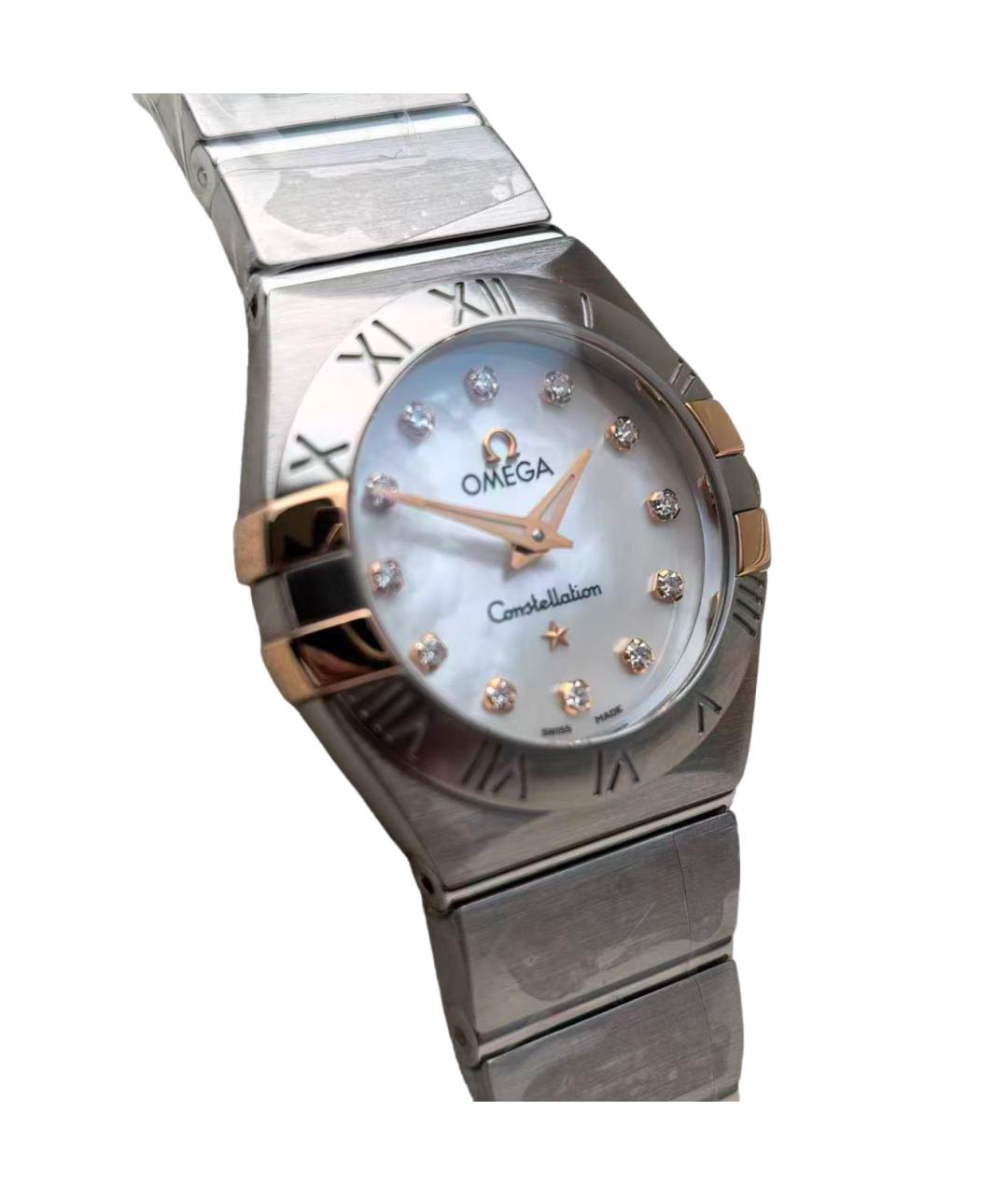 OMEGA Серебряные часы, фото 6