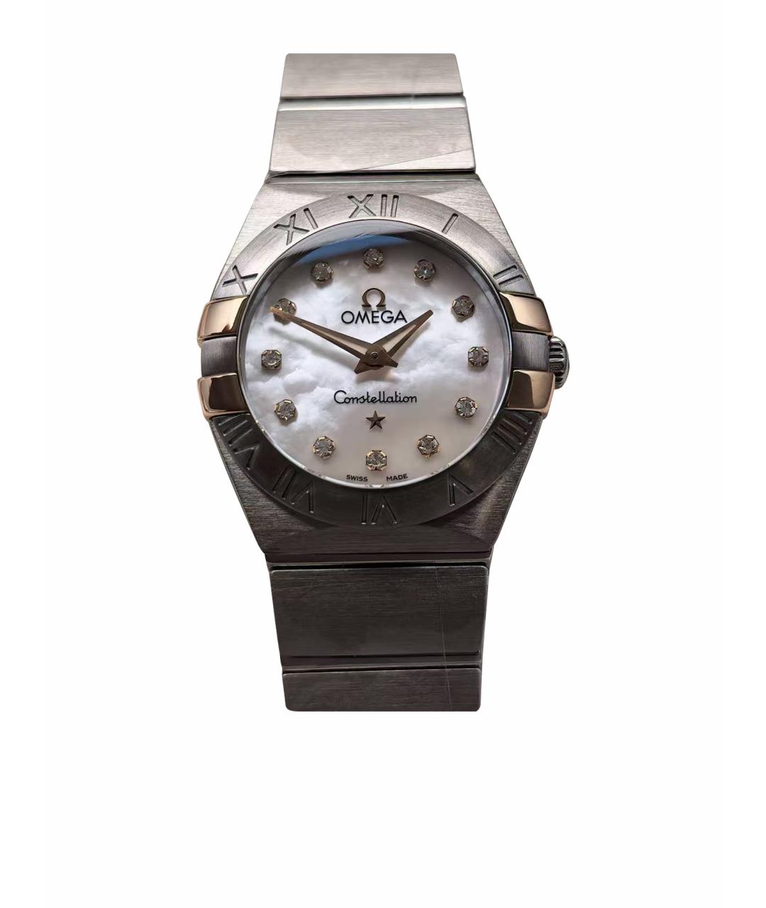 OMEGA Серебряные часы, фото 1