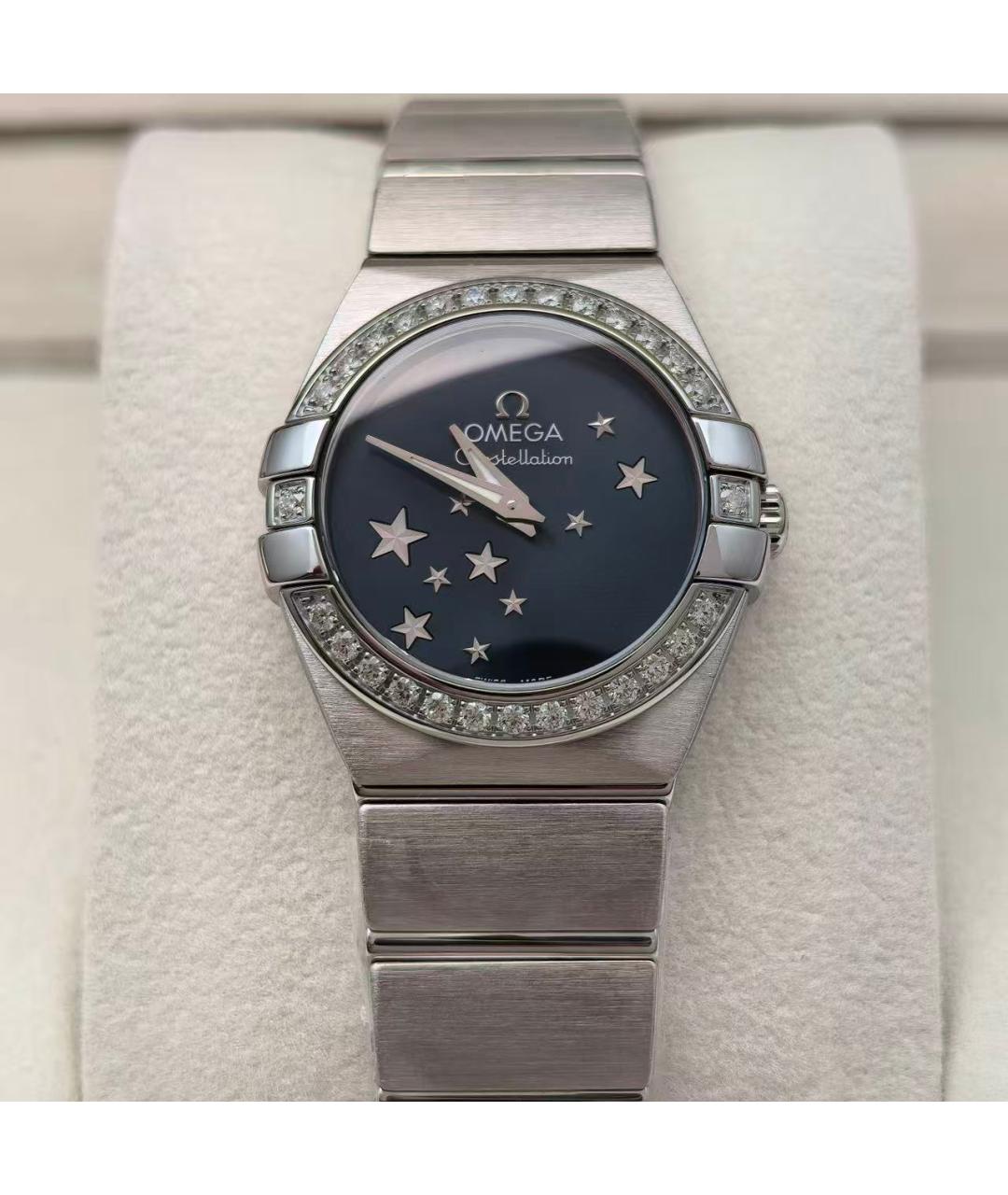 OMEGA Серебряные часы, фото 2