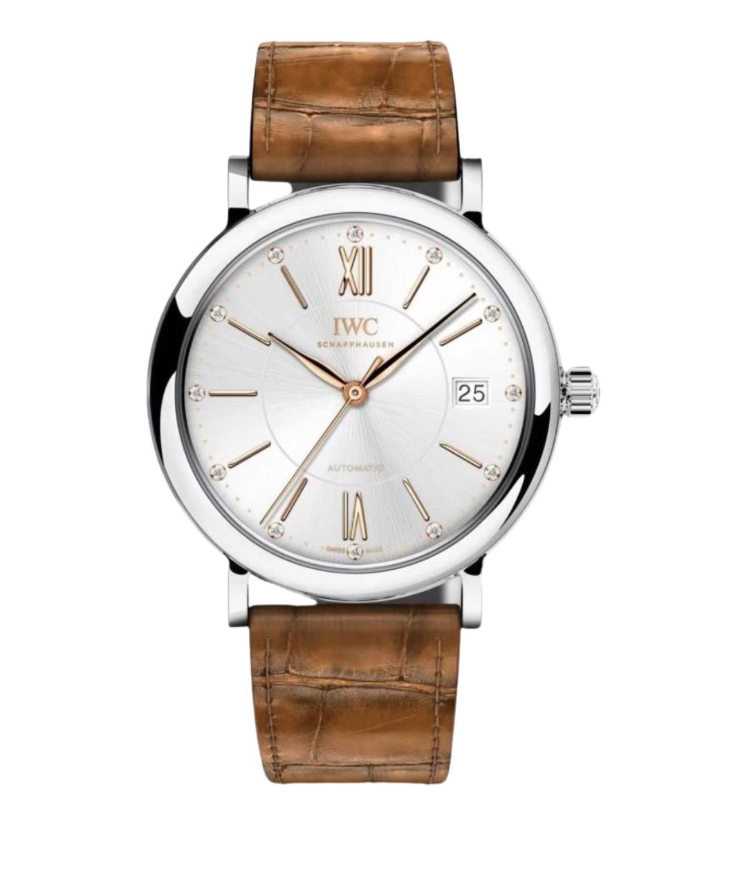 IWC Коричневые часы, фото 1