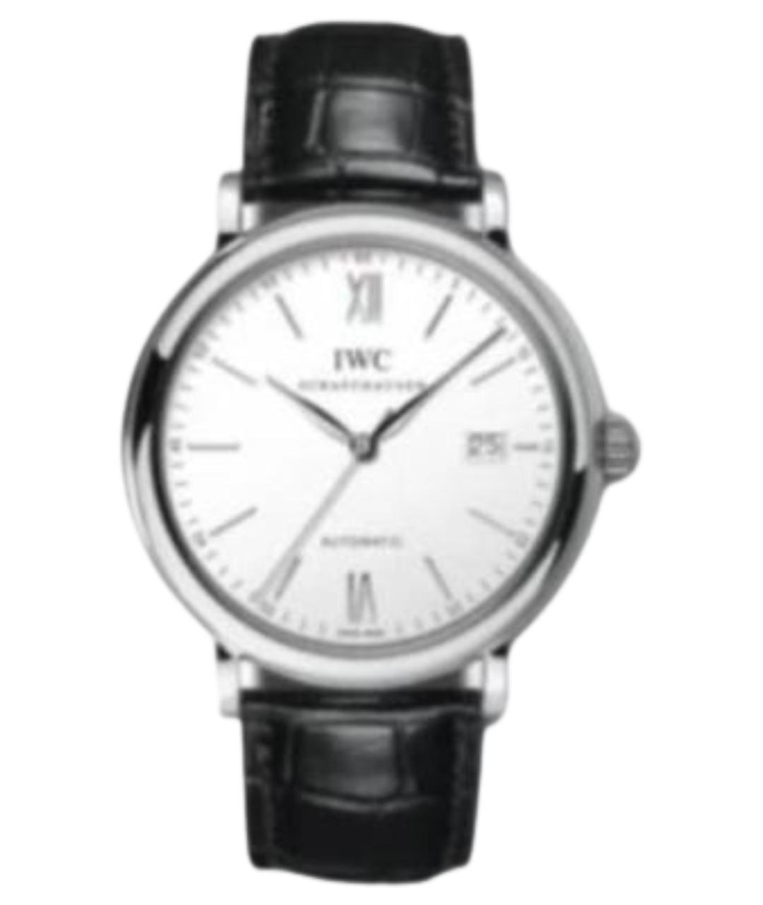IWC Черные часы, фото 1