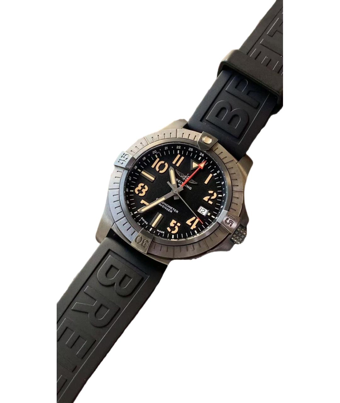 BREITLING Черные часы, фото 6