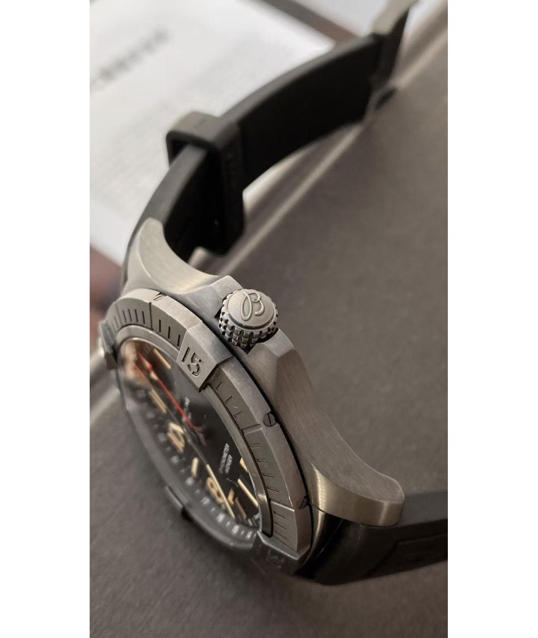 BREITLING Черные часы, фото 4