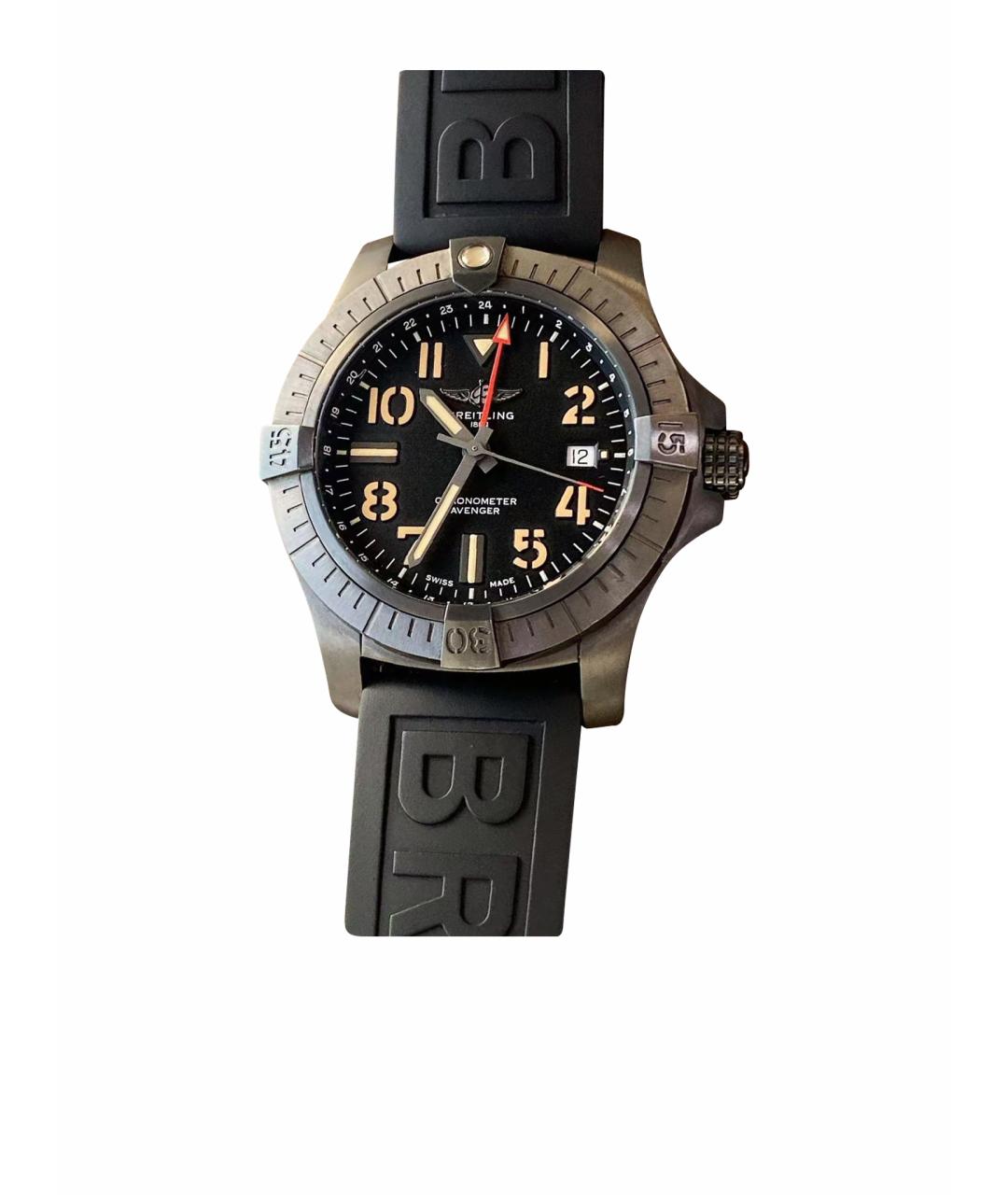 BREITLING Черные часы, фото 1