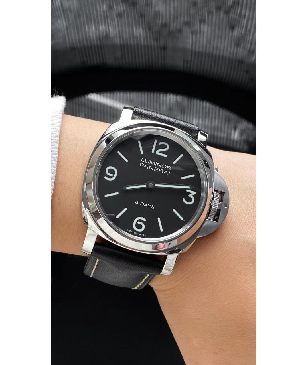 PANERAI Черные часы, фото 3