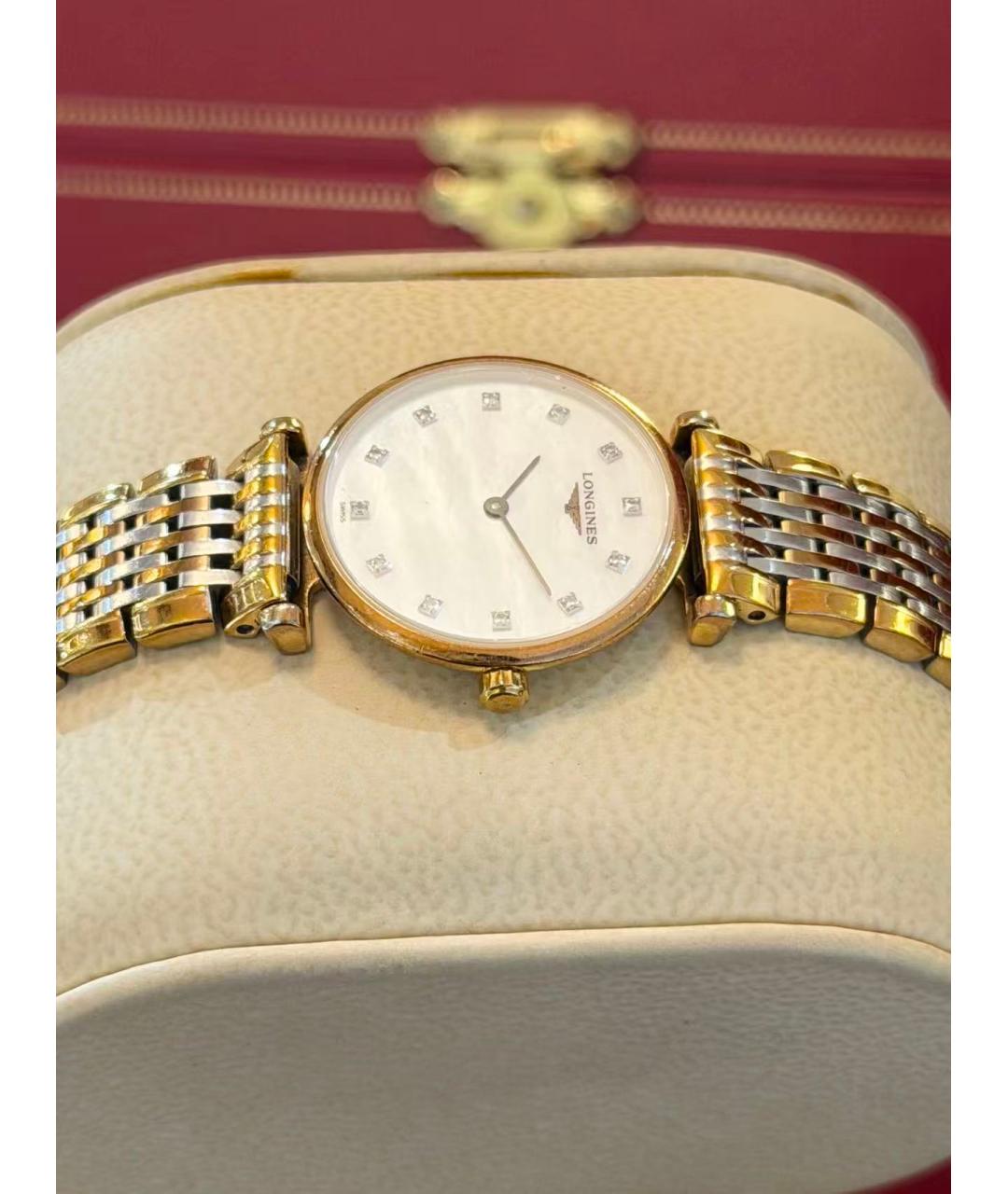 LONGINES Золотые часы, фото 5