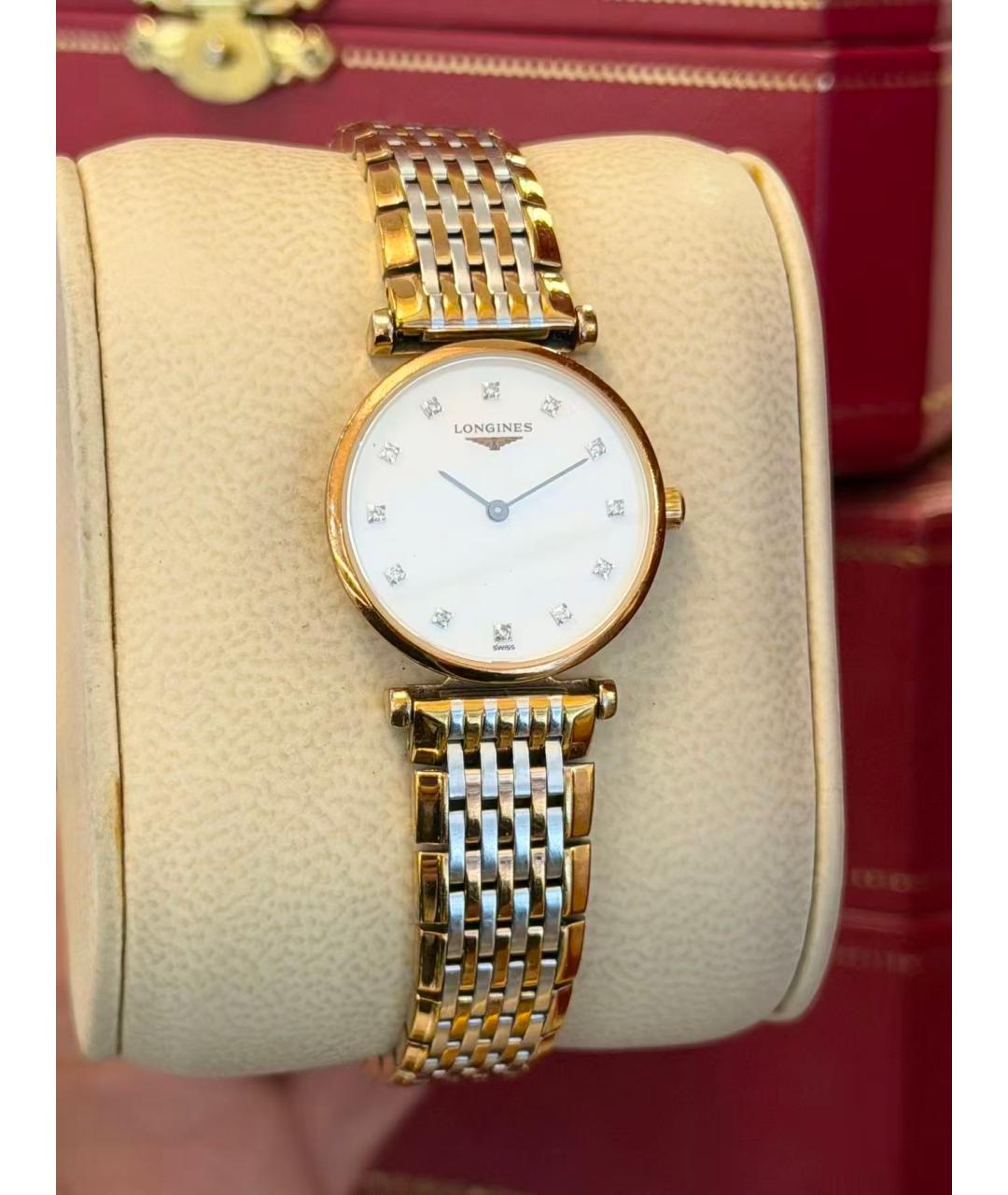 LONGINES Золотые часы, фото 2