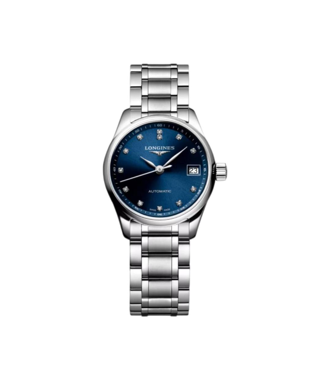 LONGINES Синие часы, фото 6