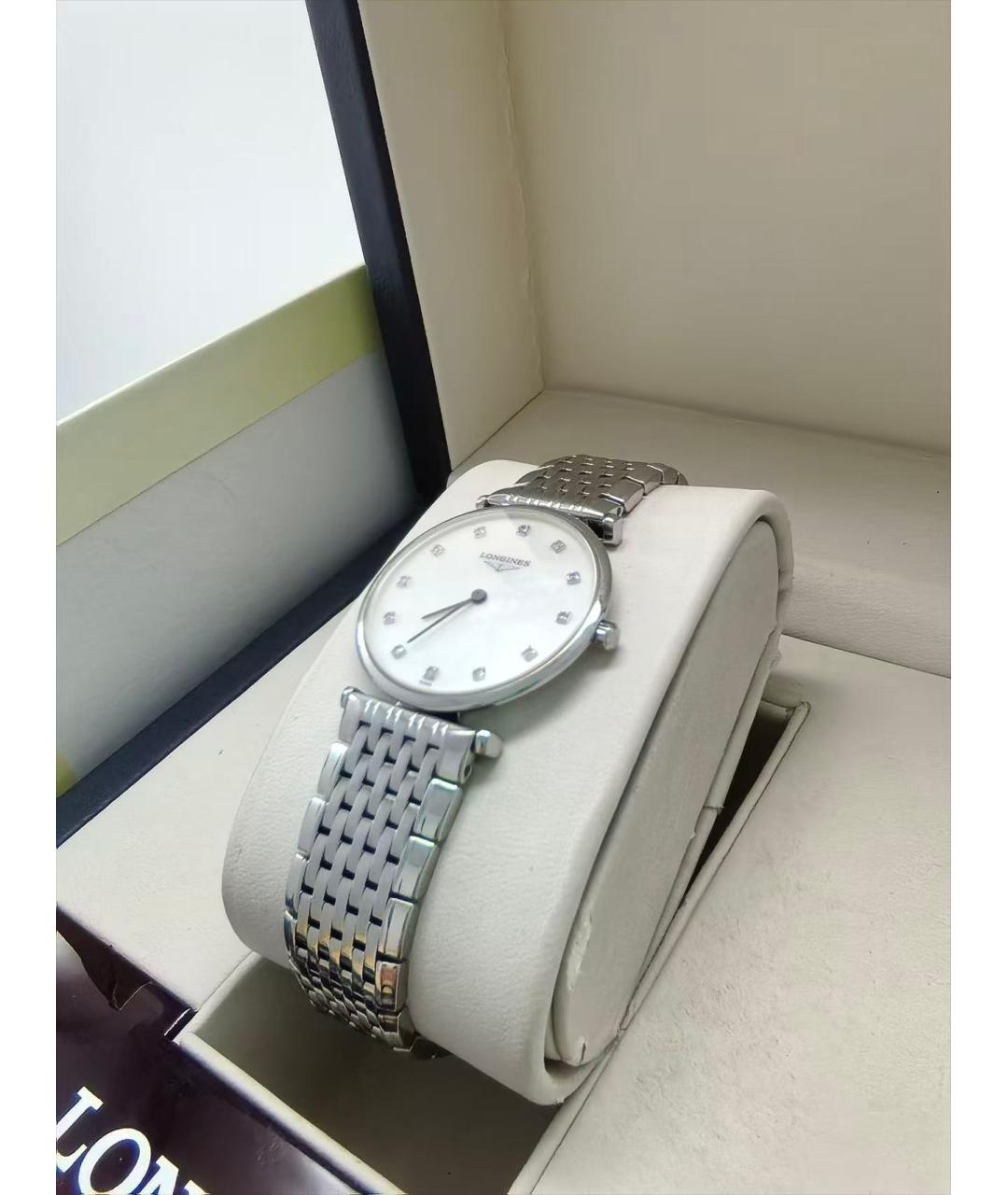 LONGINES Серебряные часы, фото 4