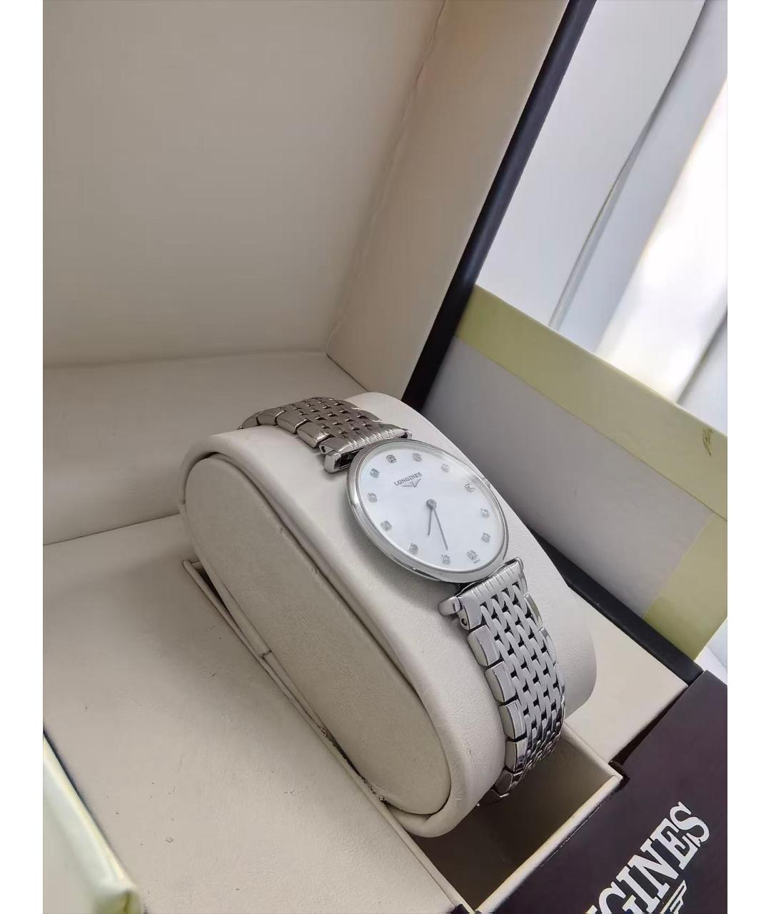 LONGINES Серебряные часы, фото 3