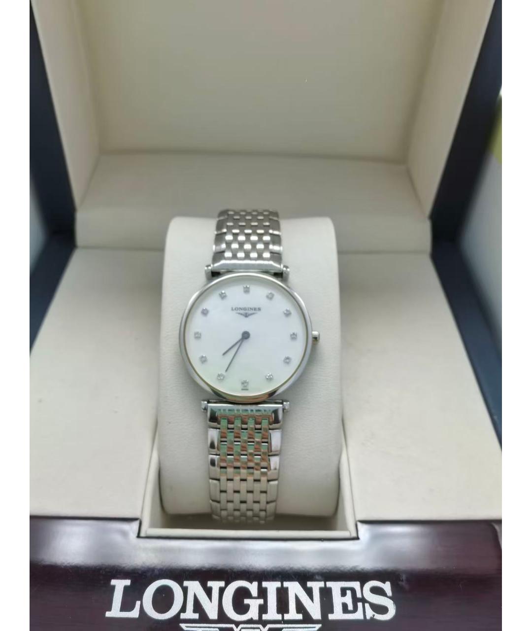 LONGINES Серебряные часы, фото 2