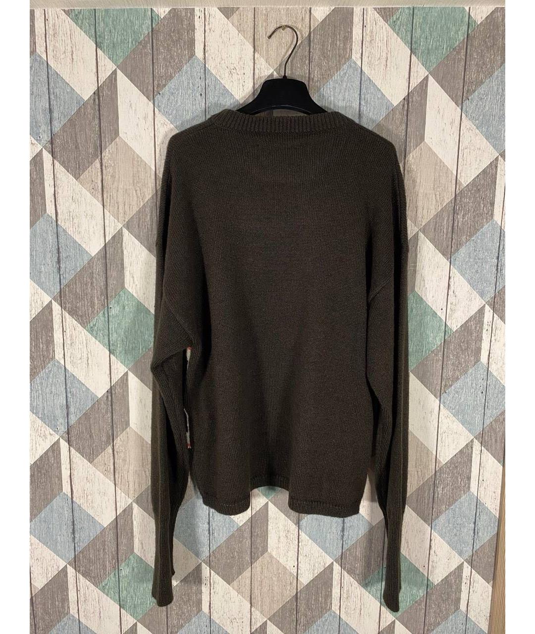 ERL Коричневая шерстяная водолазка, фото 3