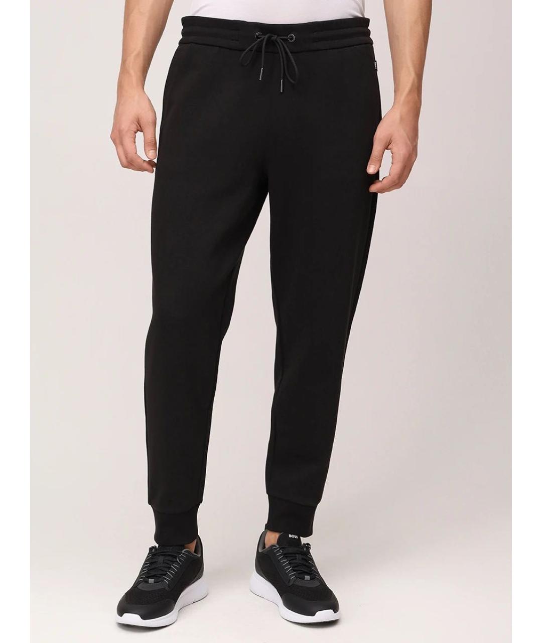 HUGO BOSS Черный хлопко-эластановый спортивный костюм, фото 4