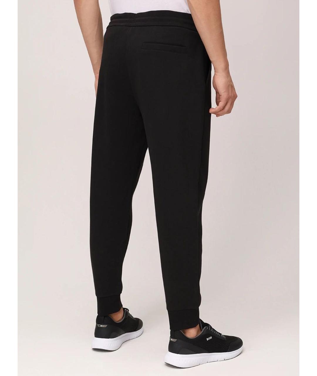 HUGO BOSS Черный хлопко-эластановый спортивный костюм, фото 5