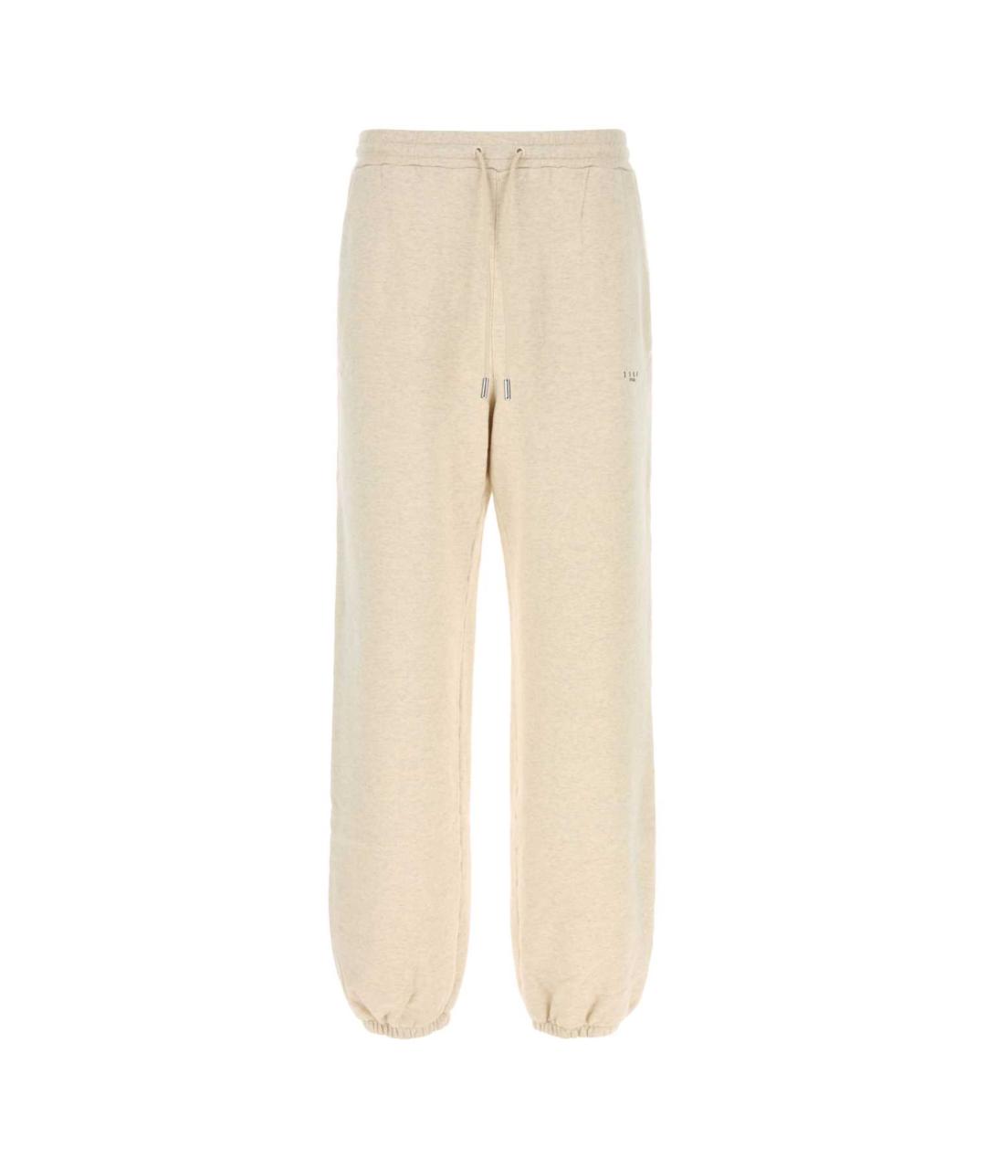 1989 STUDIO Бежевые хлопковые повседневные брюки, фото 1