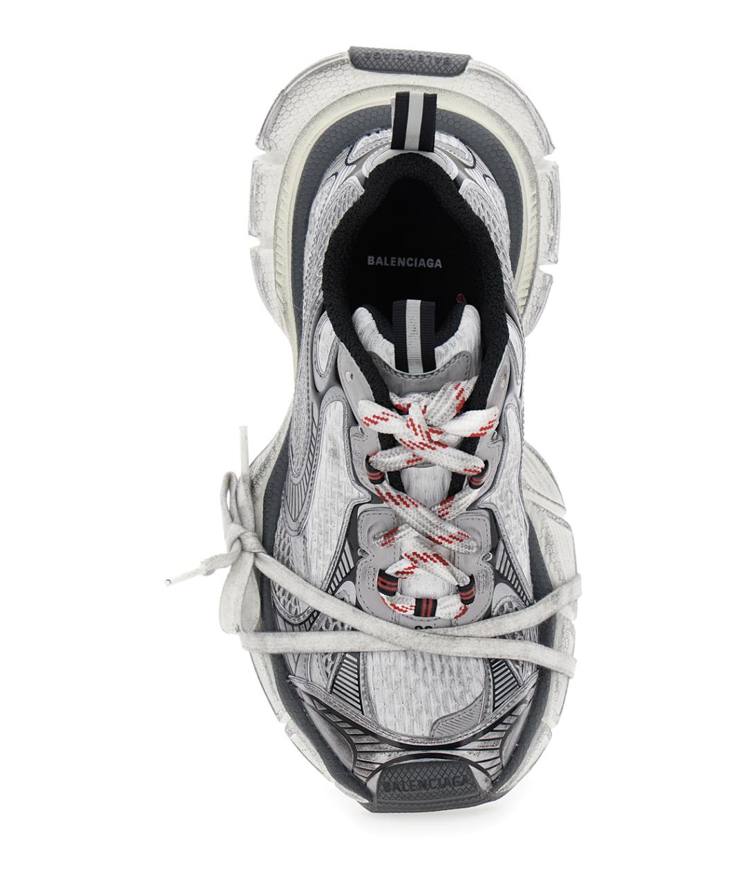 BALENCIAGA Серые текстильные кроссовки, фото 3