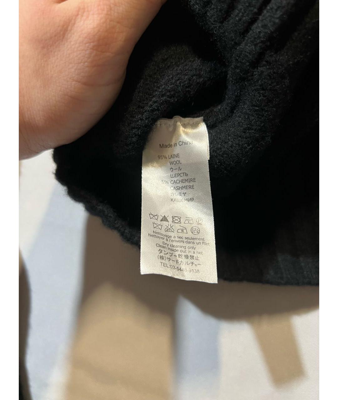 GIVENCHY Черный шерстяной джемпер / свитер, фото 5