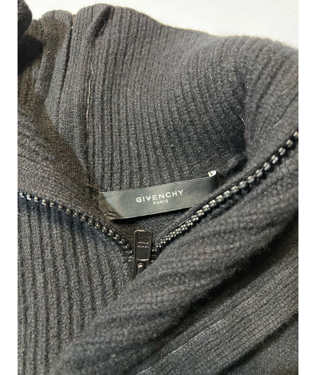 GIVENCHY Черный шерстяной джемпер / свитер, фото 3