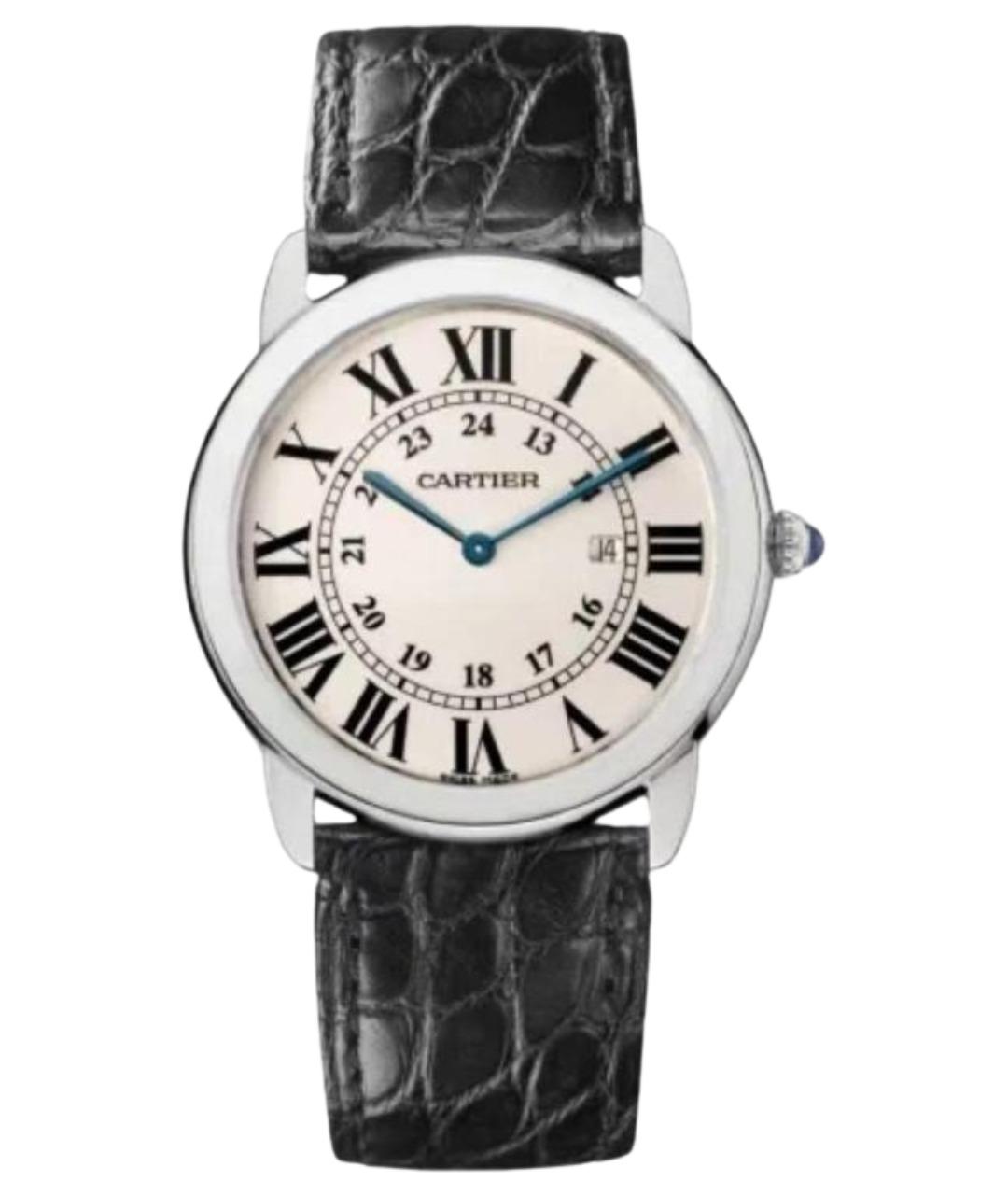 CARTIER Серебряные часы, фото 1