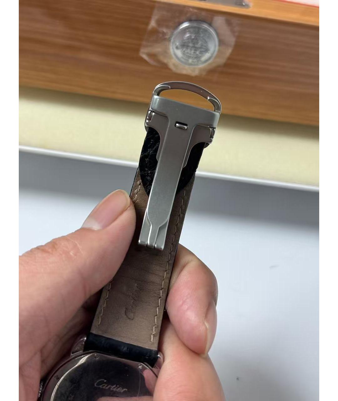 CARTIER Серебряные часы, фото 5