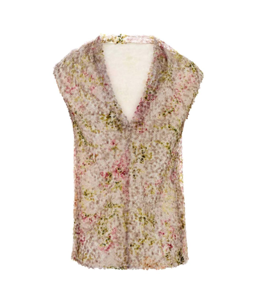 ALBERTA FERRETTI Мульти полиэстеровая блузы, фото 2