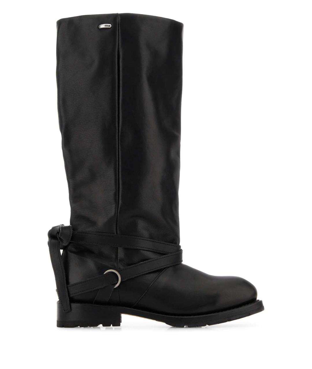 OUR LEGACY Черные кожаные сапоги, фото 1