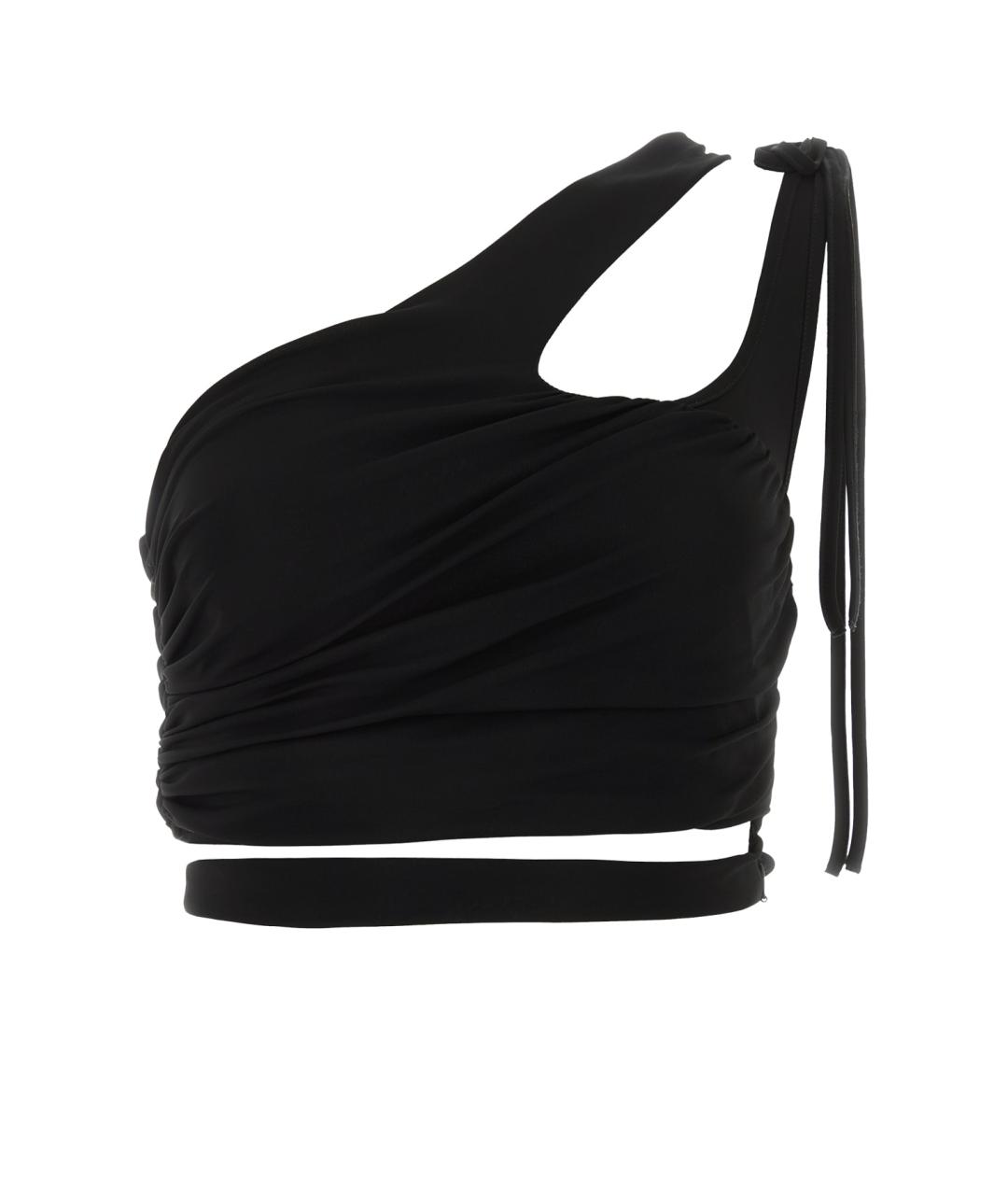 ANDREADAMO Черная вискозная майка, фото 1