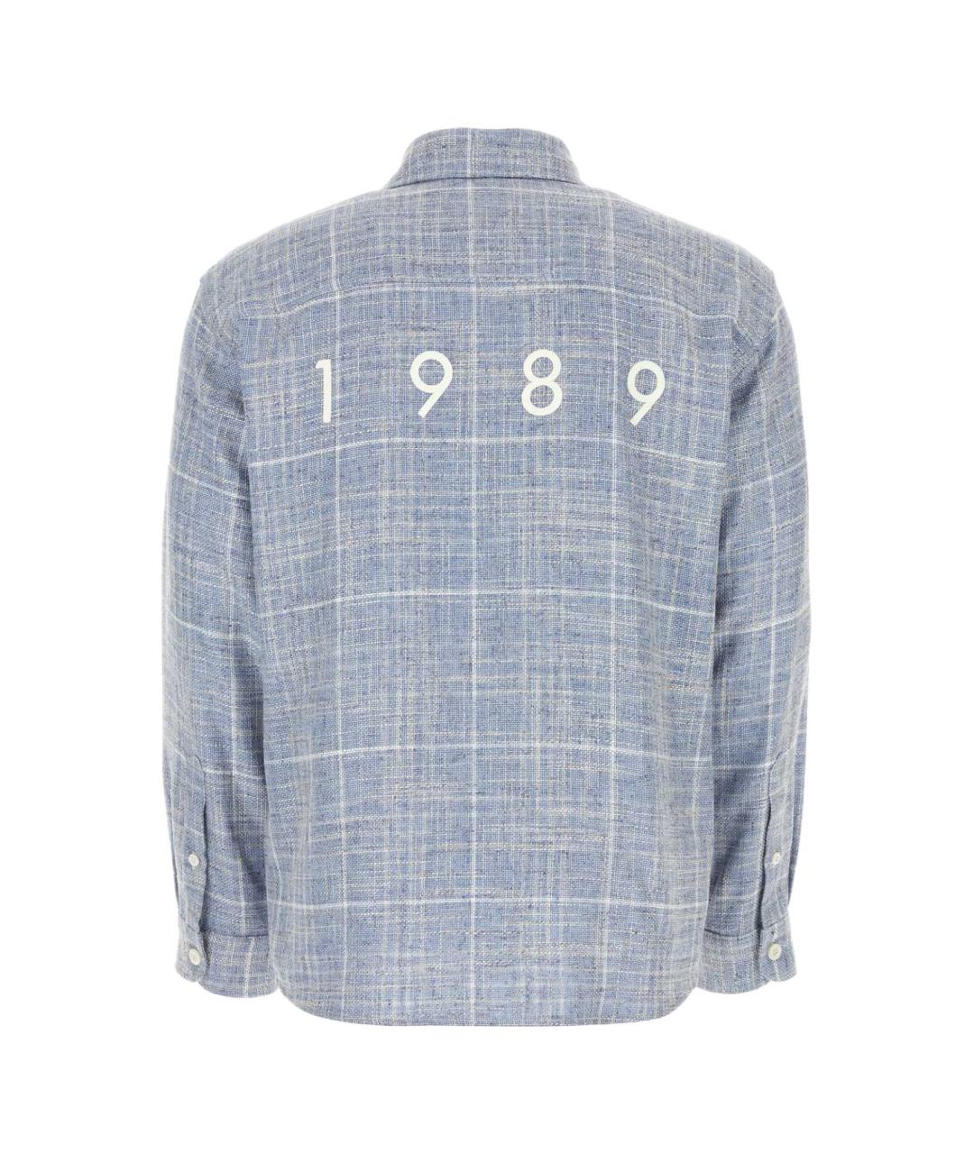 1989 STUDIO Голубая кэжуал рубашка, фото 2
