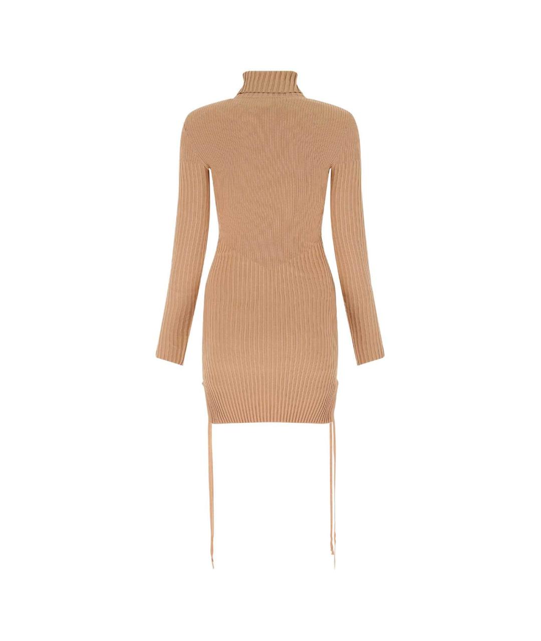 ANDREADAMO Розовое вискозное платье, фото 2