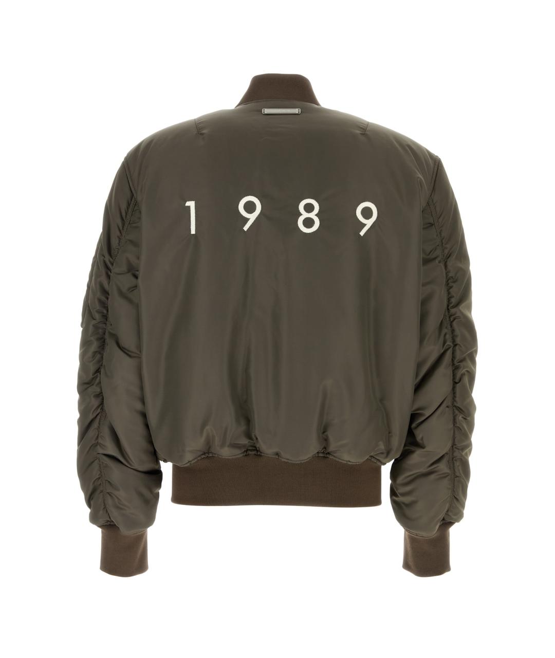 1989 STUDIO Коричневая синтетическая куртка, фото 2