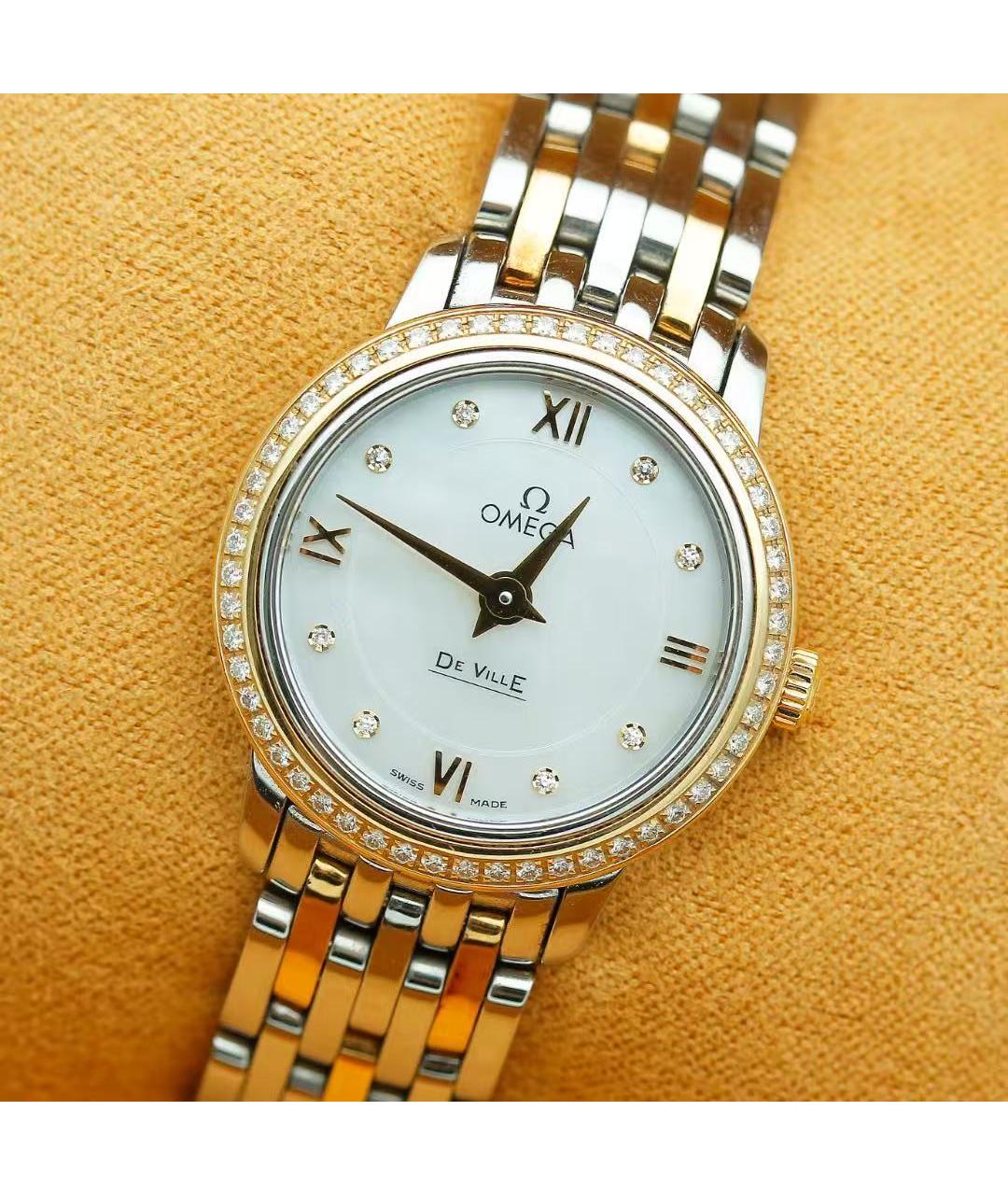 OMEGA Золотые часы из желтого золота, фото 2