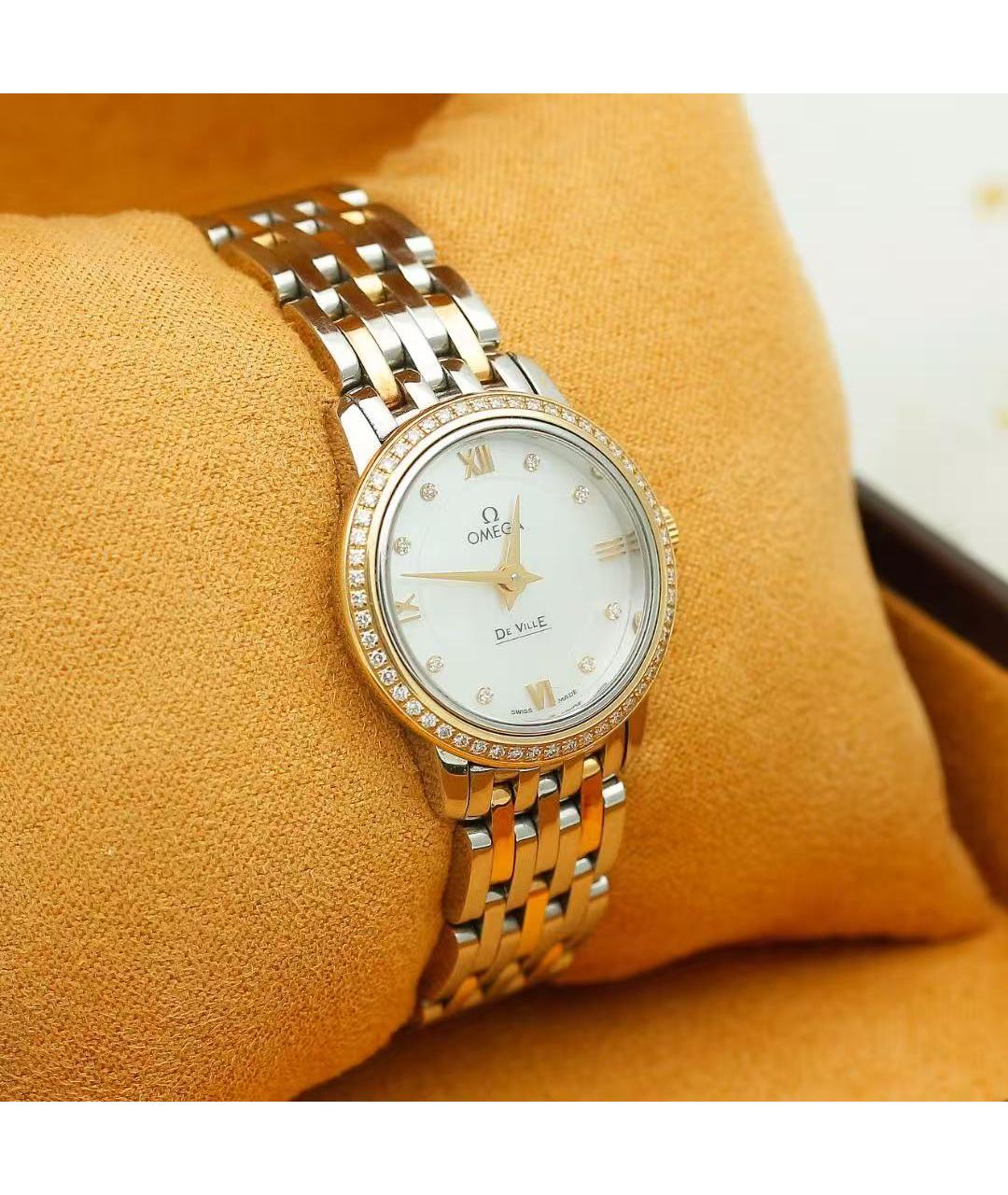 OMEGA Золотые часы из желтого золота, фото 5