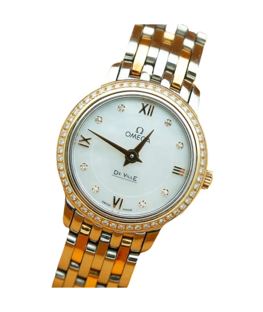 OMEGA Золотые часы из желтого золота, фото 7