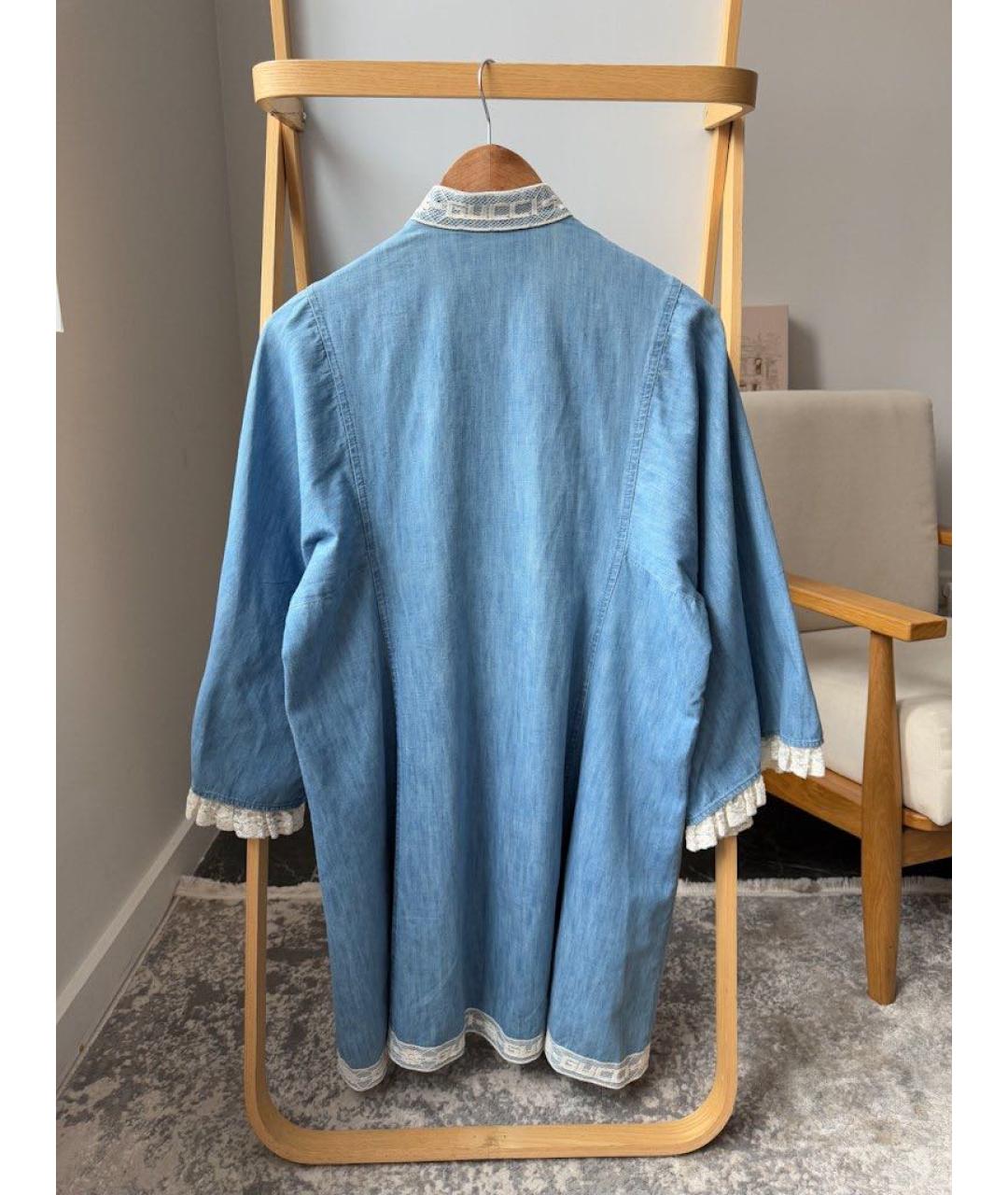 GUCCI Синее платье, фото 2