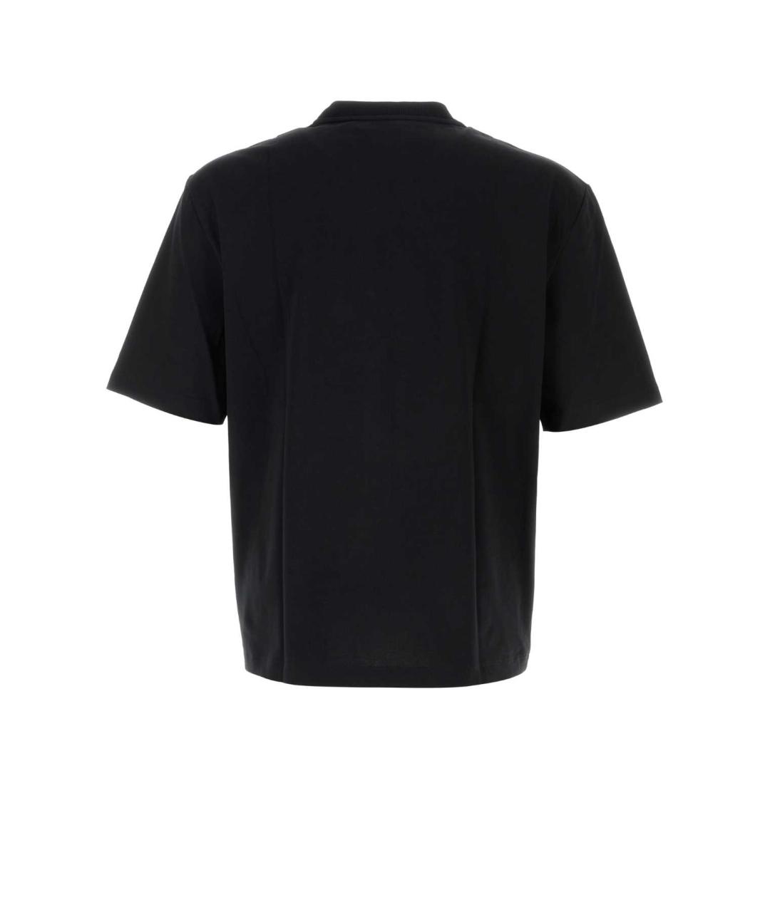 1989 STUDIO Черная хлопковая футболка, фото 2