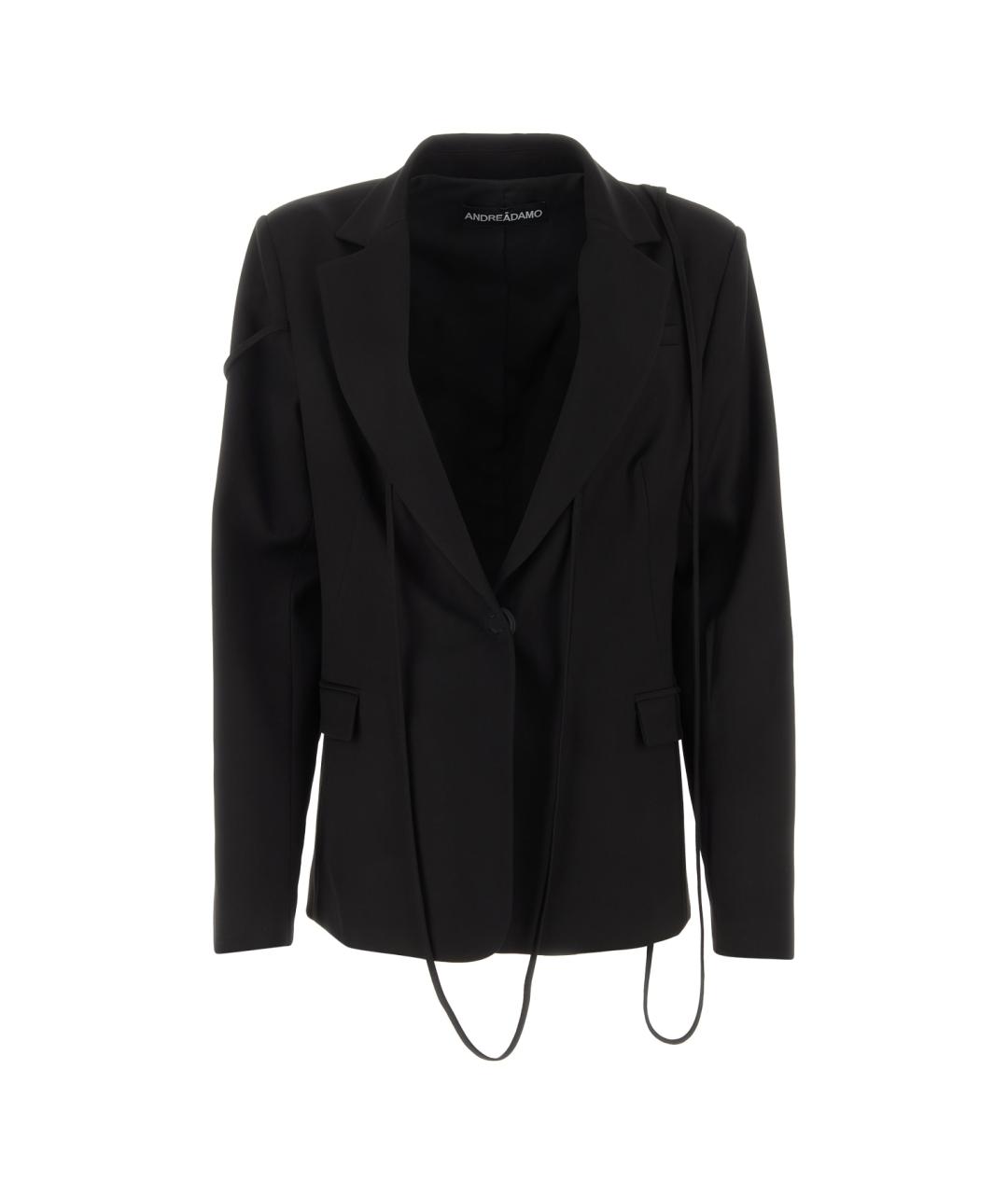 ANDREADAMO Черный жакет/пиджак, фото 1