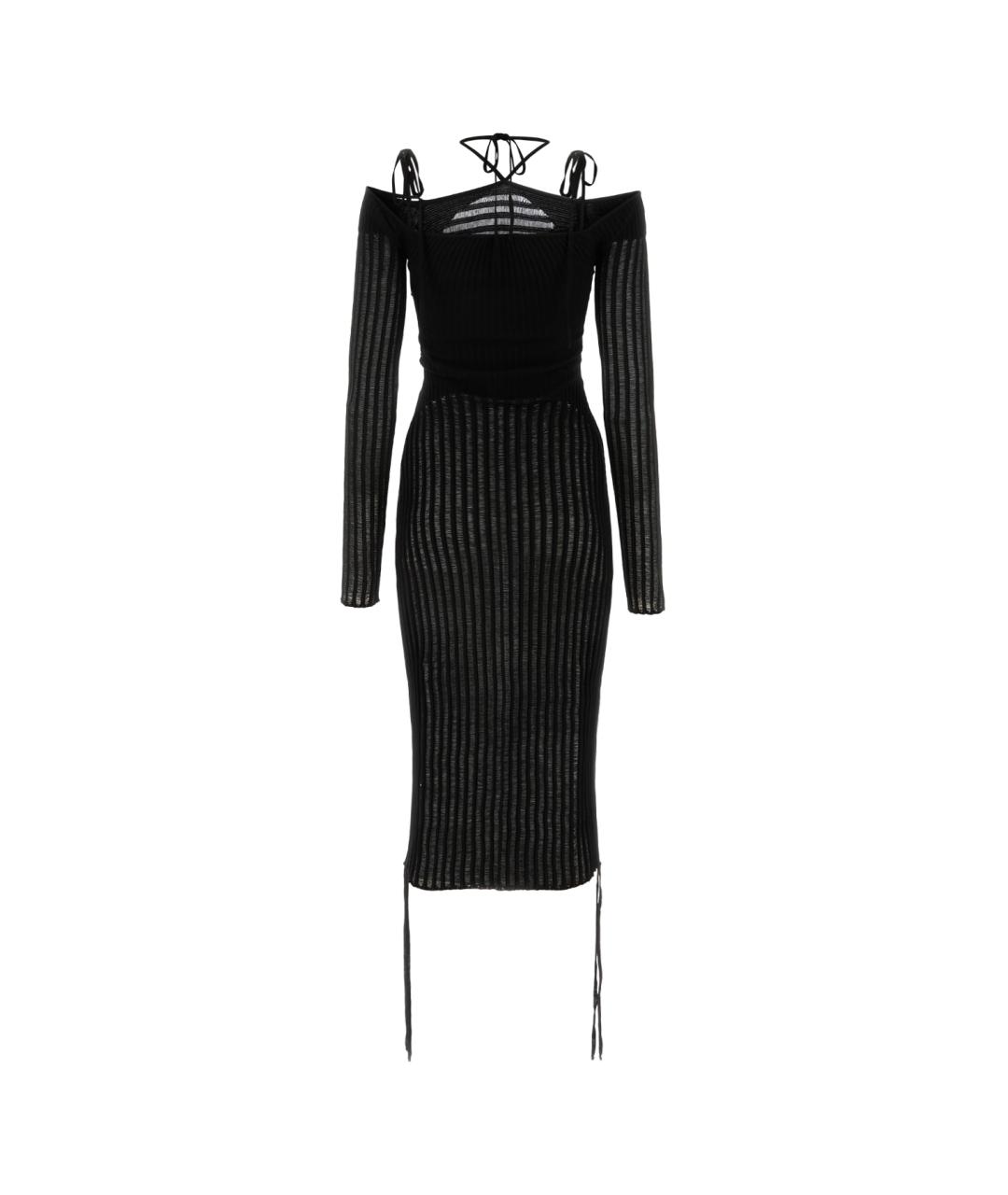 ANDREADAMO Черное платье, фото 2