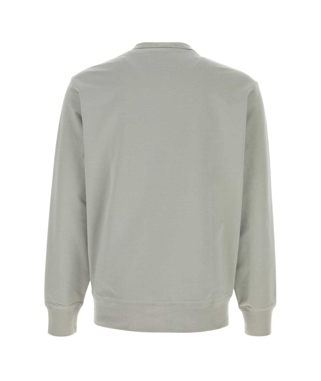 CP COMPANY Серый хлопковый джемпер / свитер, фото 2