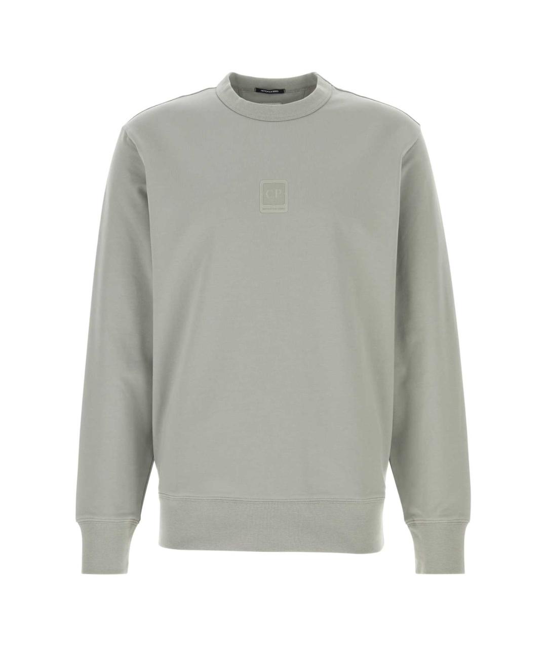 CP COMPANY Серый хлопковый джемпер / свитер, фото 1