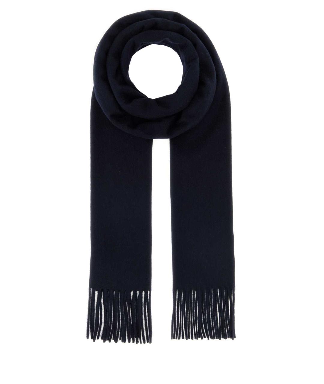 MAX MARA Синий кашемировый шарф, фото 1