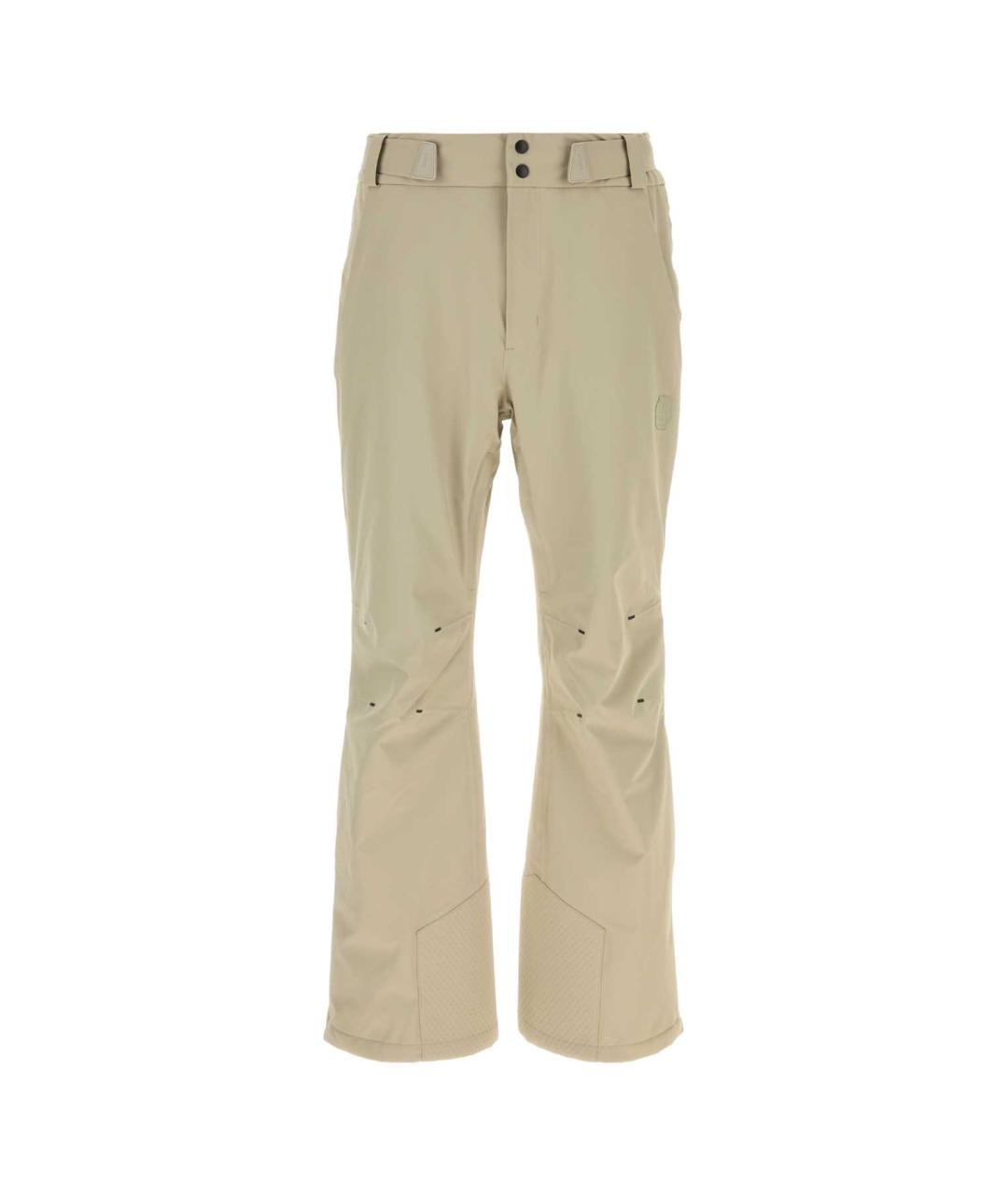 HUGO BOSS Бежевые полиэстеровые повседневные брюки, фото 1