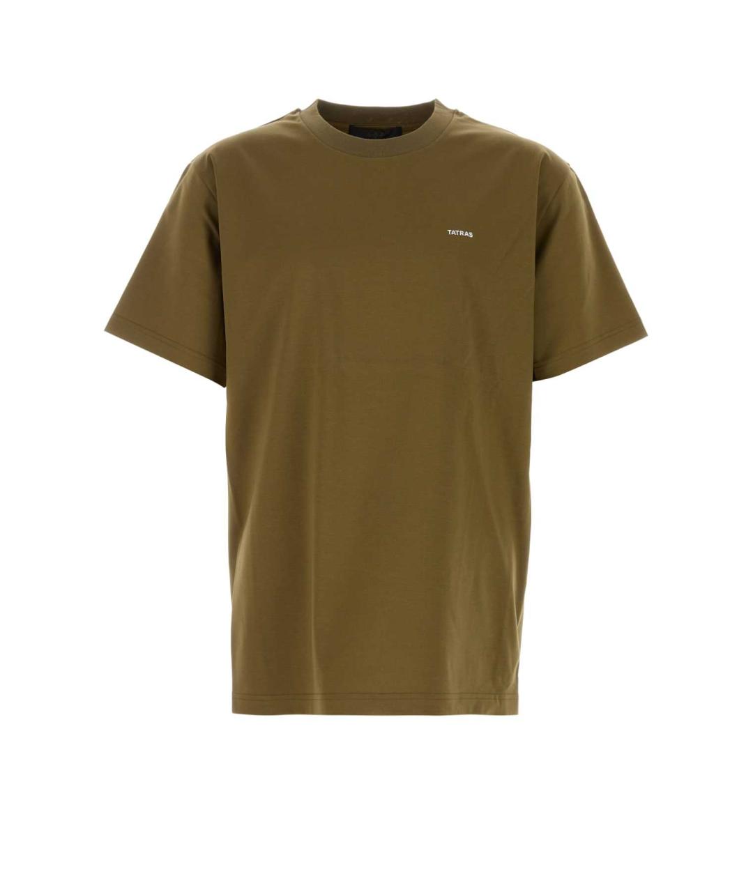 TATRAS Зеленая хлопковая футболка, фото 1