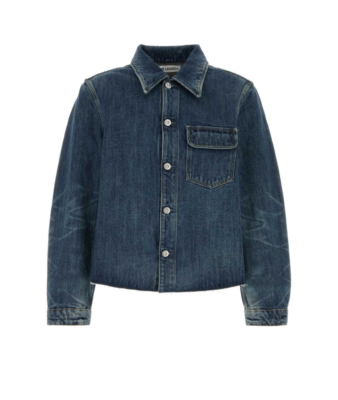 OUR LEGACY Синяя хлопковая куртка, фото 1