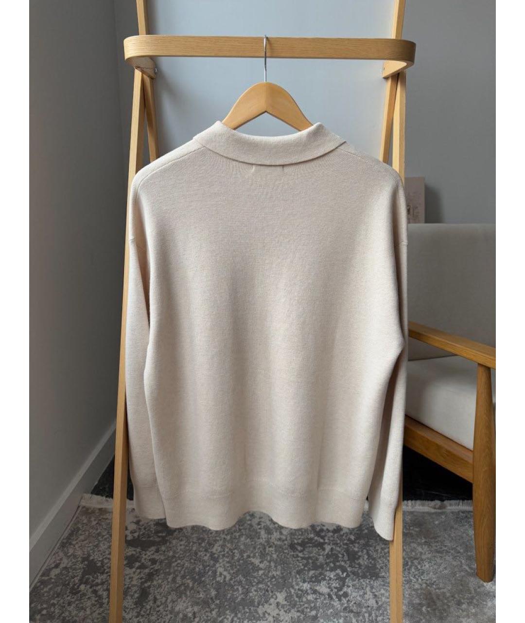 12 STOREEZ Бежевый шерстяной костюм с брюками, фото 6