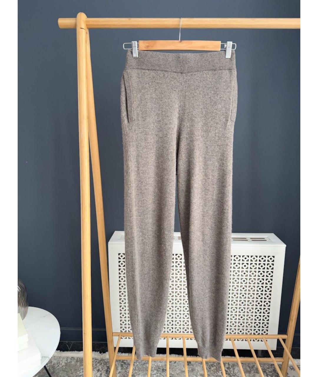 MAJE Серый кашемировый костюм с брюками, фото 8