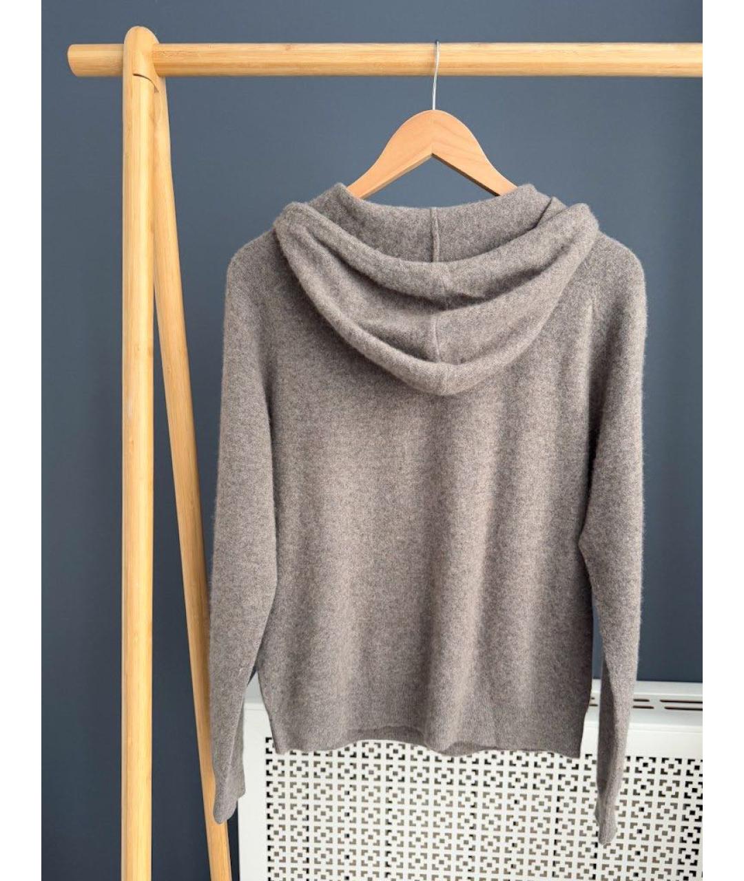 MAJE Серый кашемировый костюм с брюками, фото 6