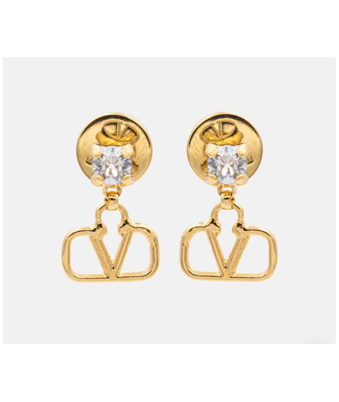 VALENTINO Желтые серьги, фото 5