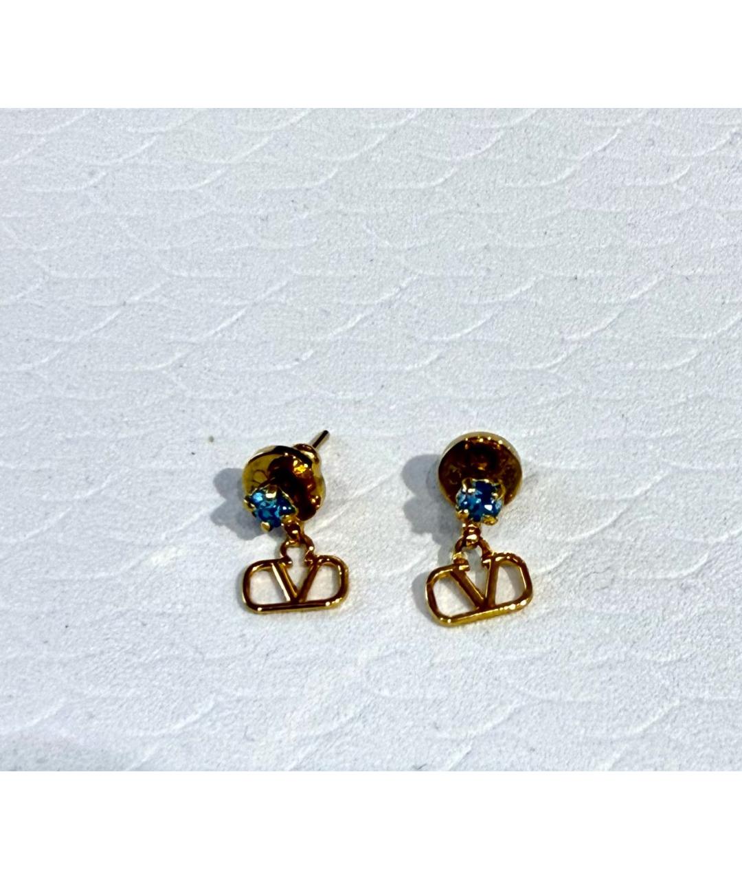 VALENTINO Желтые серьги, фото 4