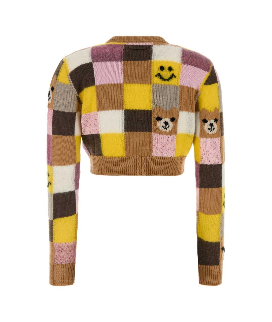 MOSCHINO Мульти шерстяной кардиган, фото 2