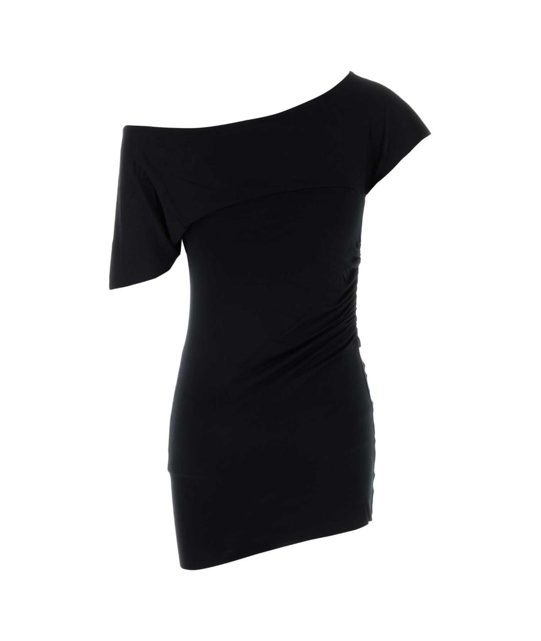 GIMAGUAS Черное вискозное коктейльное платье, фото 2